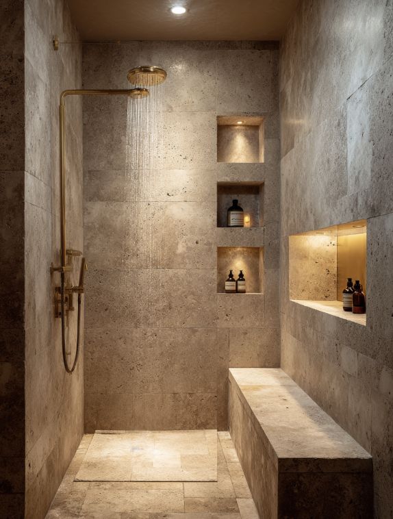 Where we use Travertine Stone