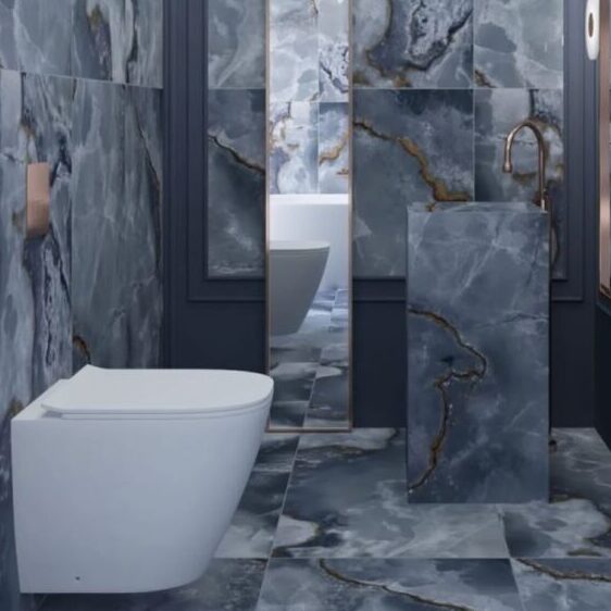 The beauty and impact of onyx tiles in your home.