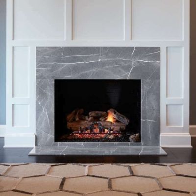 Soapstone Fireplace